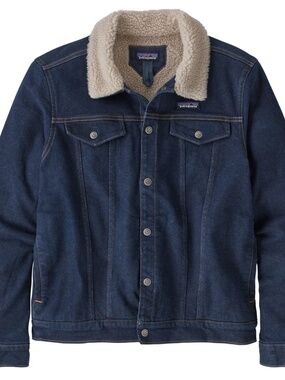 Men’s Patagonia Pile-Lined Sherpa Trucker Jacket. Size XXL.